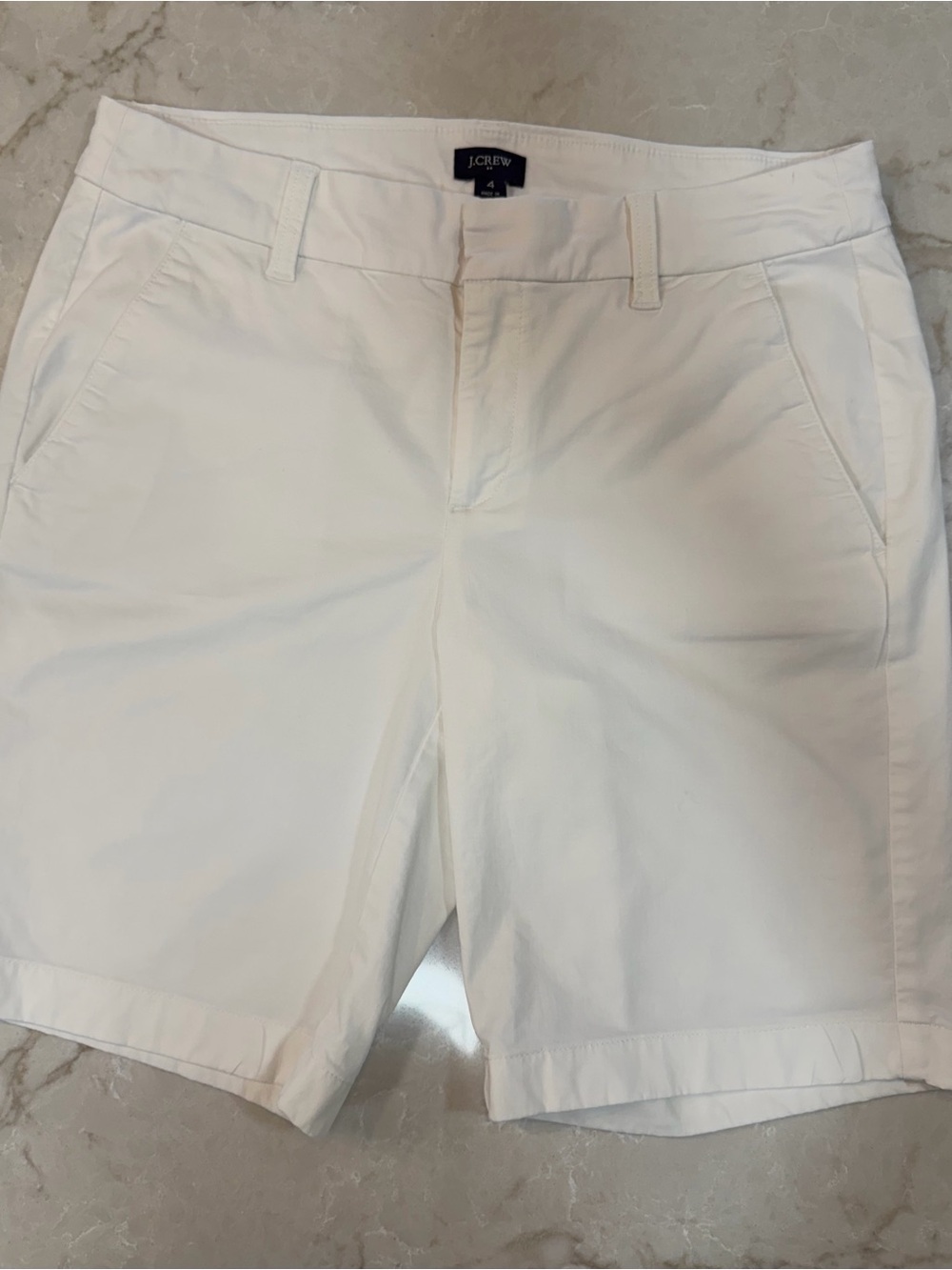 J. Crew White Women Frankie chino short